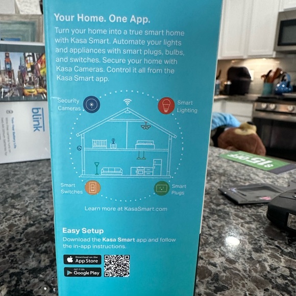 Kasa Smart WiFi Plug Slim with Energy Monitoring - Picture 2 of 4